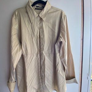 ASHLEY STEWART Women s Plus Size Stretch Dress Shirt (Size 20W)